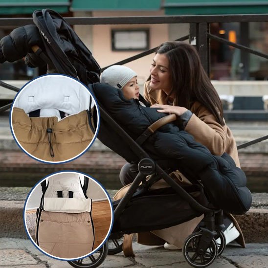 Chanceliere pour poussette pour balade avec maman