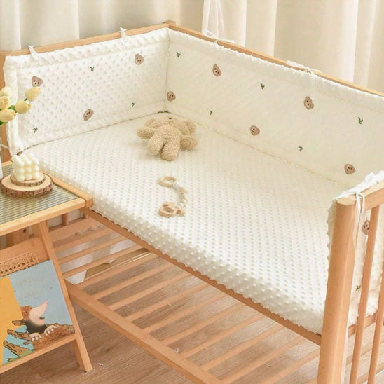 Tour de lit bebe Douillet décoré ourson