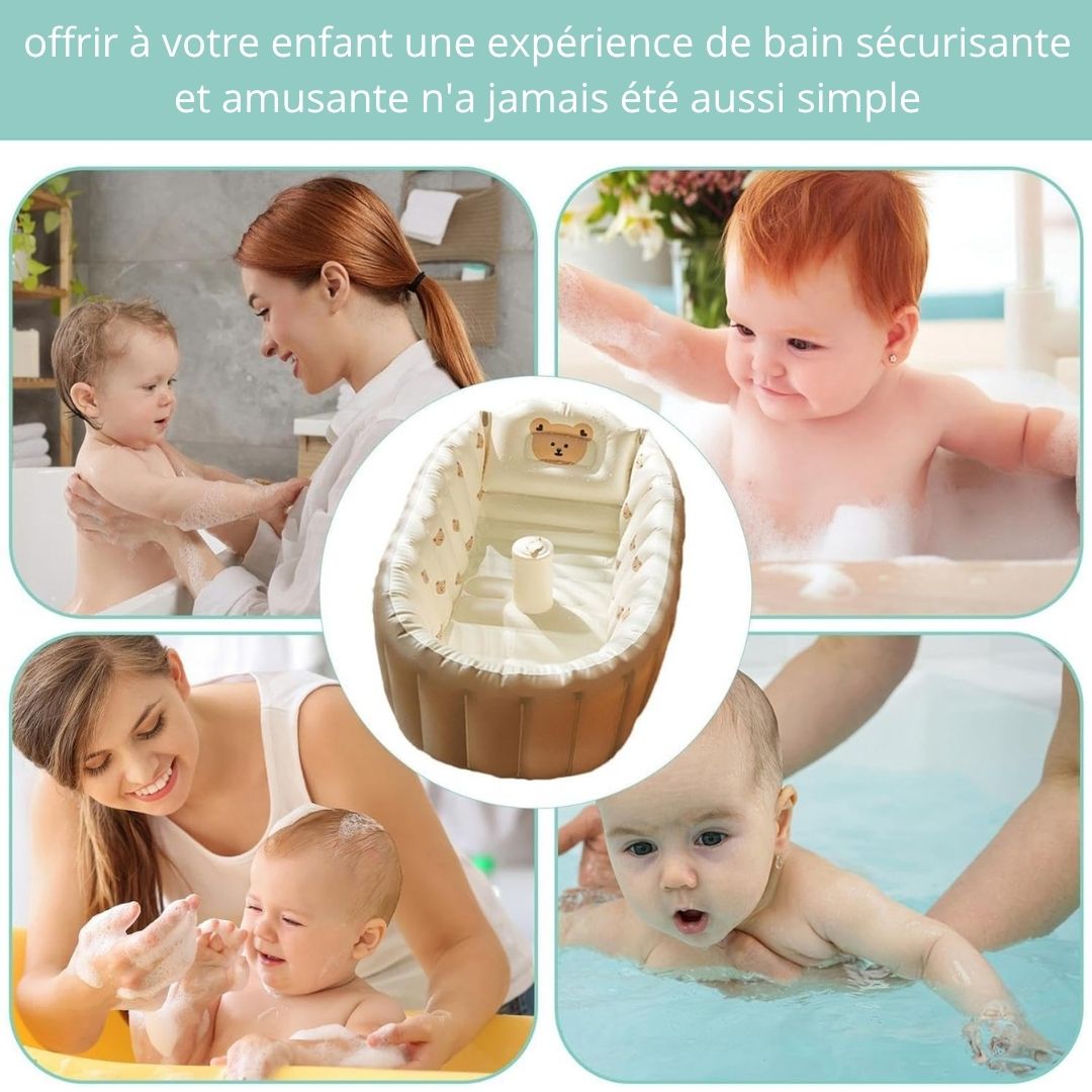baignoire bebe gonflable™ - Espacebambin