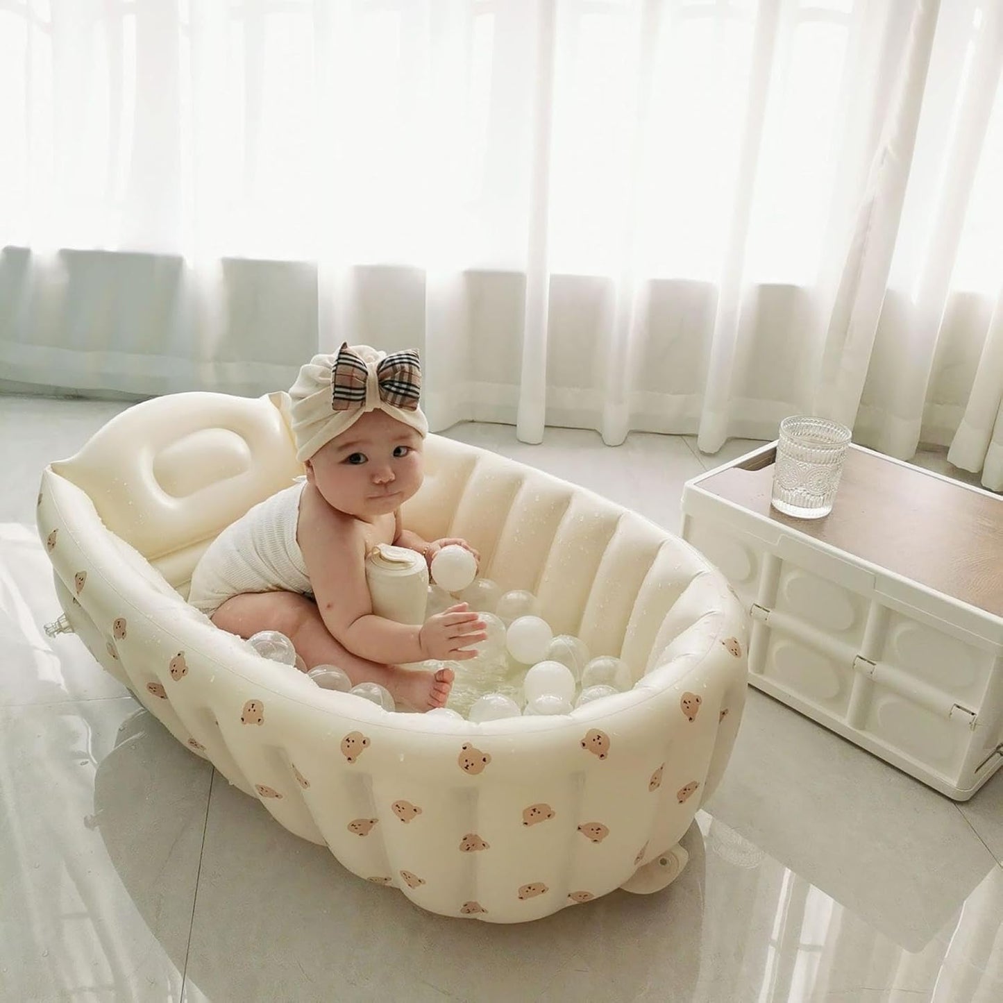 baignoire bebe gonflable - piscine bambin™ - Espacebambin