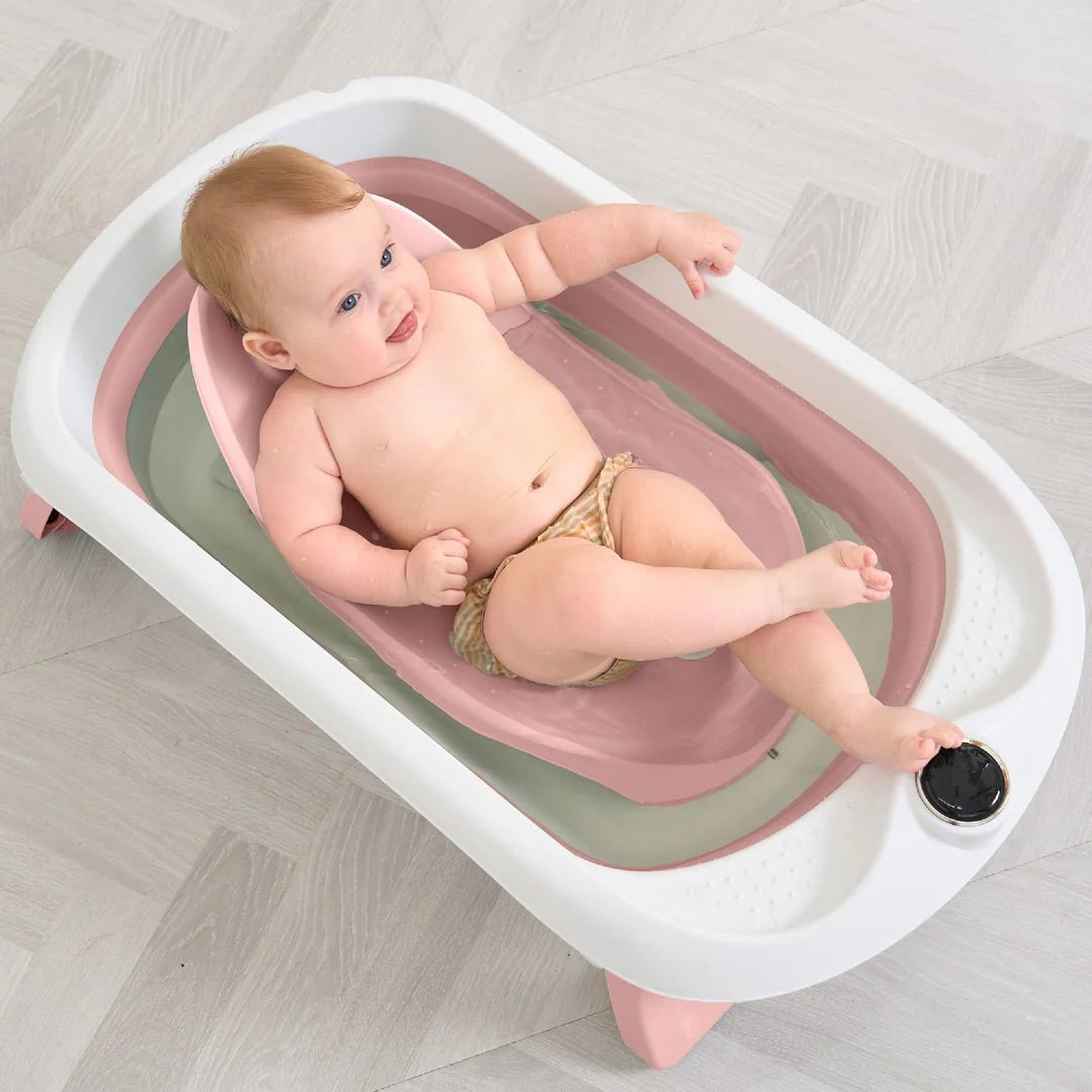 baignoire bebe pliable rose™ - Espacebambin