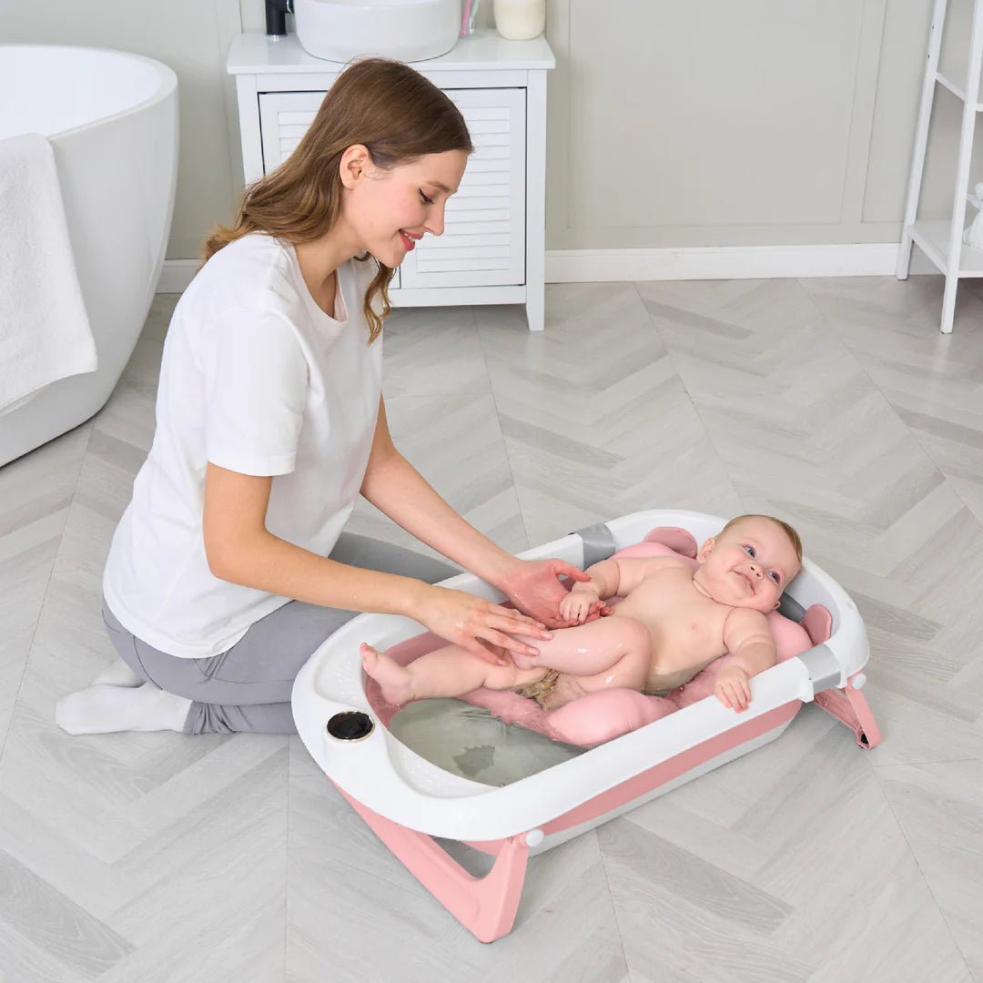 baignoire bebe pliable rose™ - Espacebambin