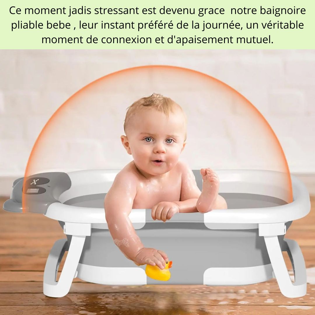 baignoire pliable bébé™ - sécurité et confort - Espacebambin