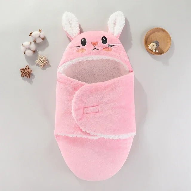 Nid d'ange bebe - Cocon Mignon™ - lapin rose - Espacebambin