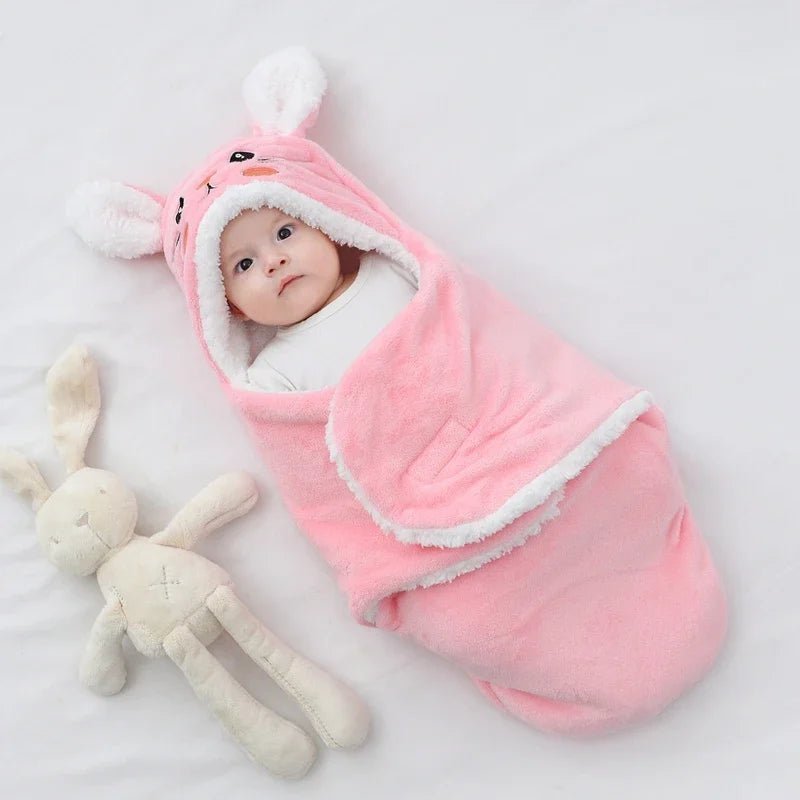 Nid d'ange bebe - Cocon Mignon™ - lapin rose - Espacebambin