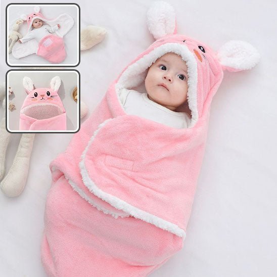 Nid d'ange bebe - Cocon Mignon™ - lapin rose - Espacebambin