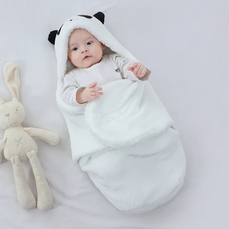 Nid d'ange bebe - Cocon Mignon™ - Panda blanc - Espacebambin