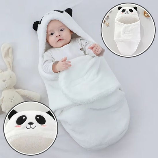 Nid d'ange bebe - Cocon Mignon™ - Panda blanc - Espacebambin