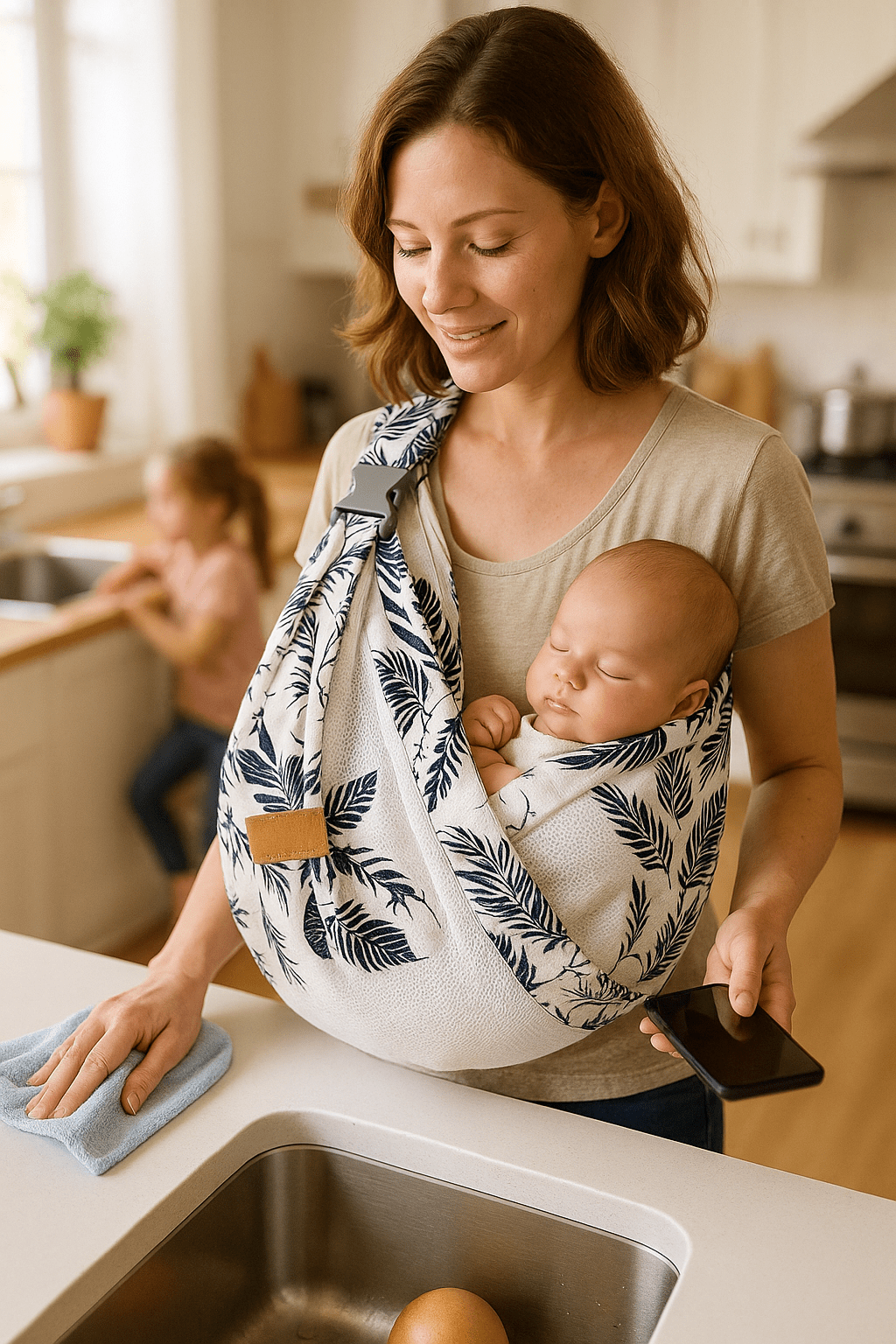 porte bébé - echarpe de portage love radius™ - Espacebambin
