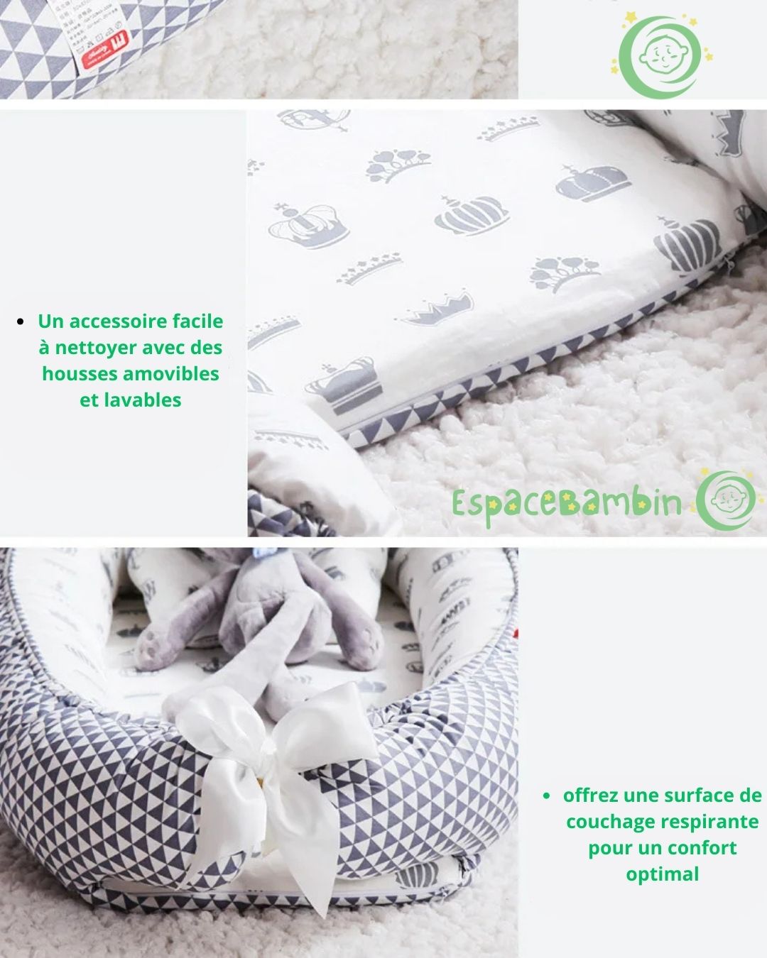 reducteur de lit - Nuits Paisiblesâą - Espacebambin