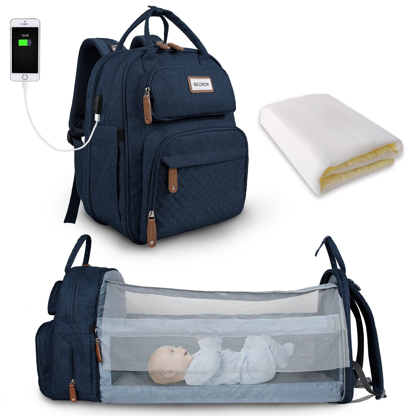 sac a langer bebe - transformable™ - Espacebambin