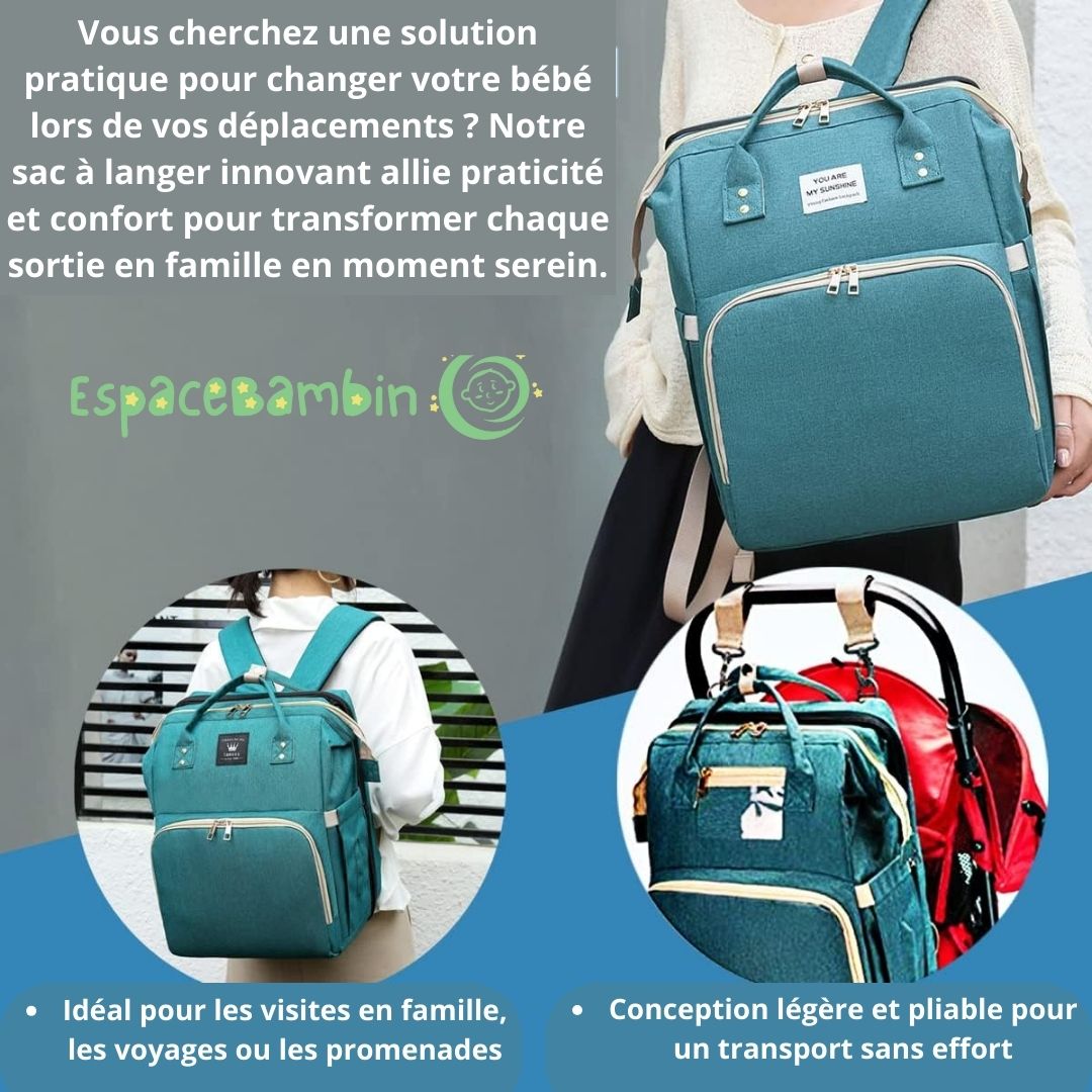 Sac à Langer - Multifonctionnel™ - Espacebambin