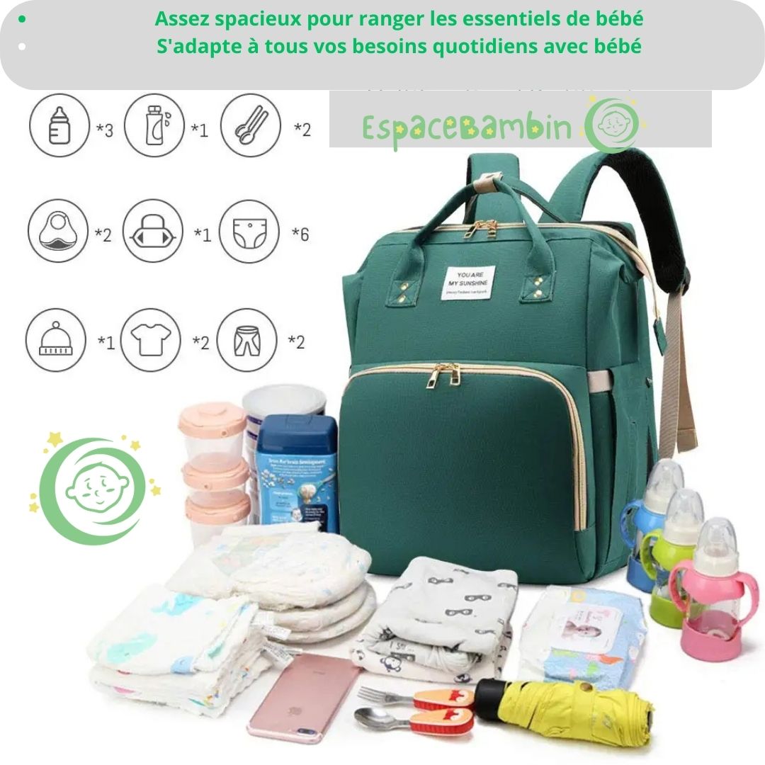 Sac à Langer - Multifonctionnel™ - Espacebambin