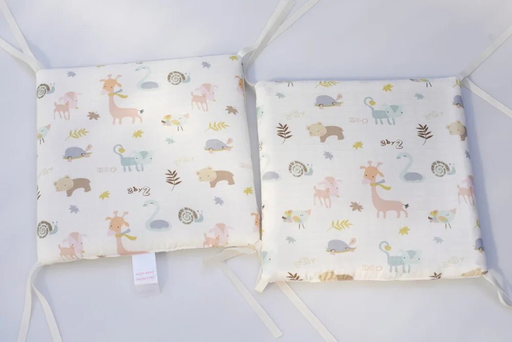 Tour de lit pour bebe - amovible et lavable - Espacebambin