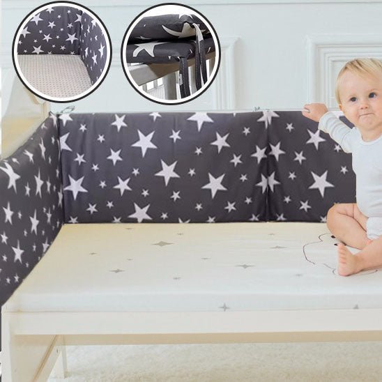 tour de lit pour bebe etoiles nordiques star