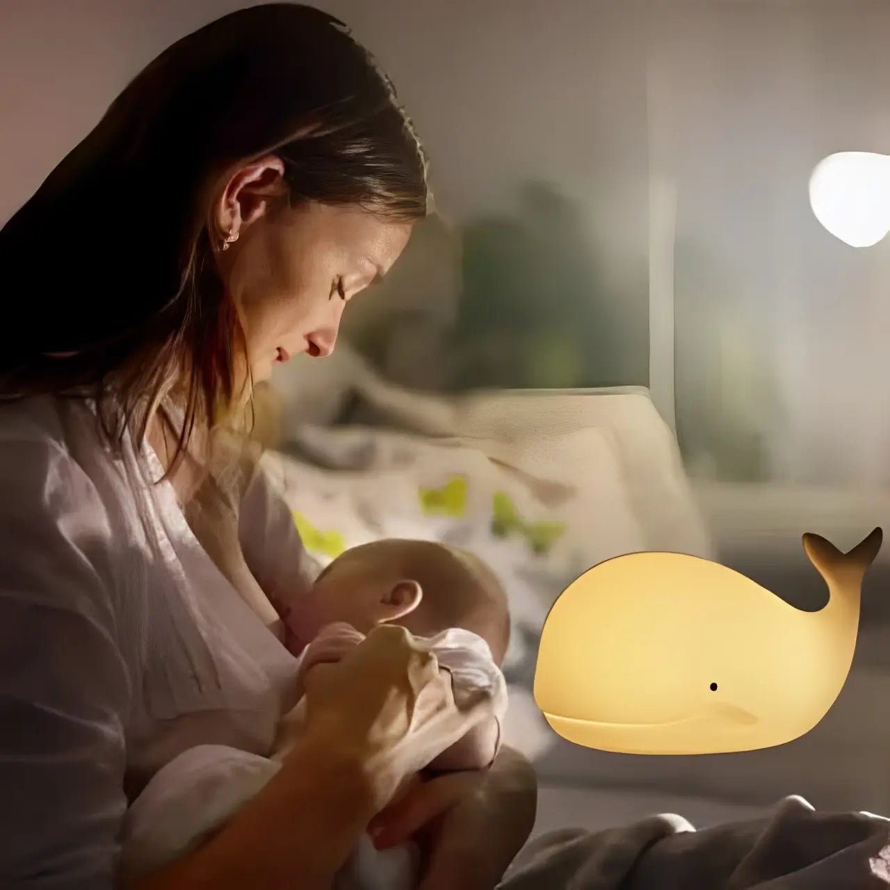 veilleuse bebe baleine - mobidick™ - Espacebambin