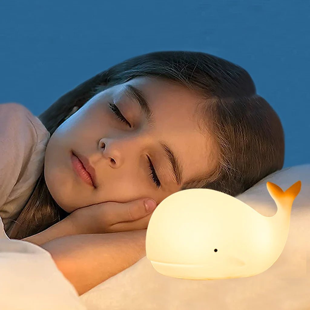 veilleuse bebe baleine - mobidick™ - Espacebambin