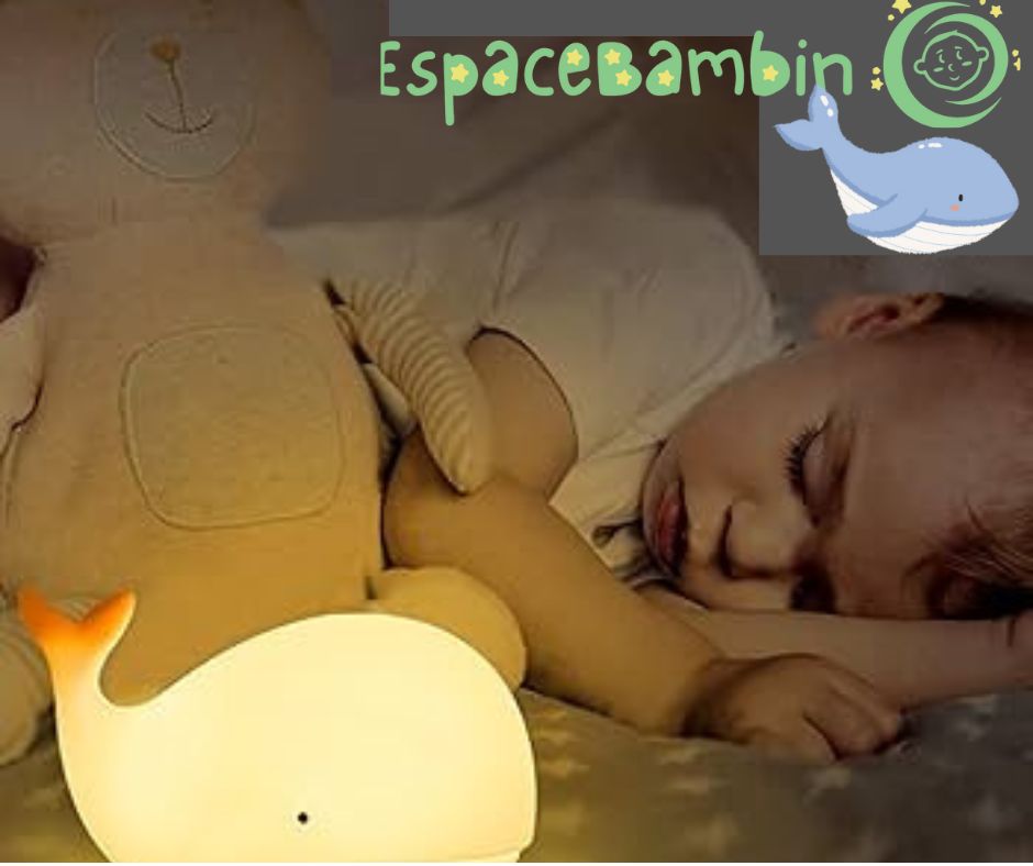 veilleuse bebe baleine - mobidick™ - Espacebambin