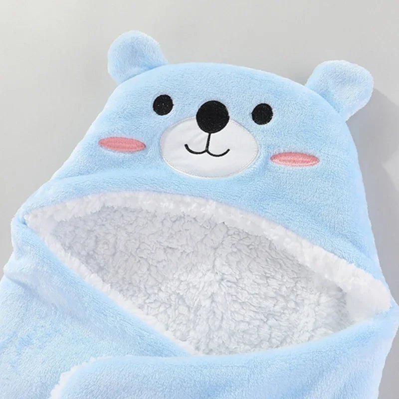 Nid d ange bebe ourson Bleu , amusant