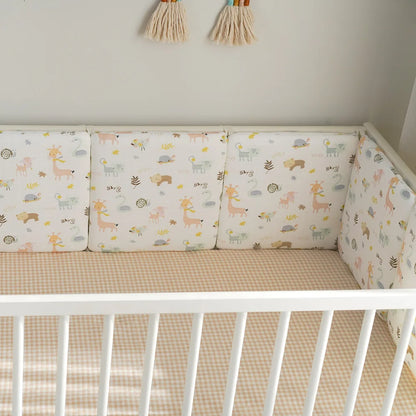 Tour de lit pour bebe déco animaux