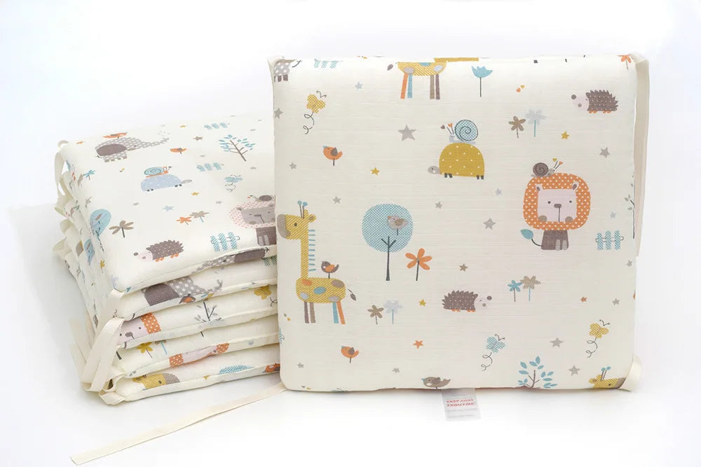 Tour de lit pour bebe cocon de protection lot de coussins