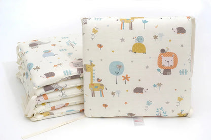 Tour de lit pour bebe cocon de protection lot de coussins