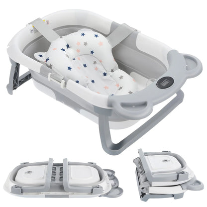 Baignoire bebe pliable - avec coussin de soutien™ - Espacebambin