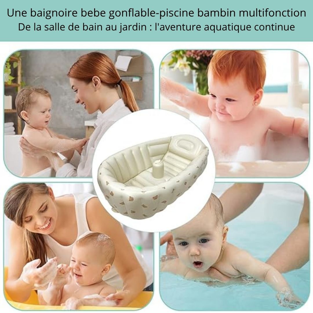 bain bebe - piscine gonflable enfant™ - Espacebambin