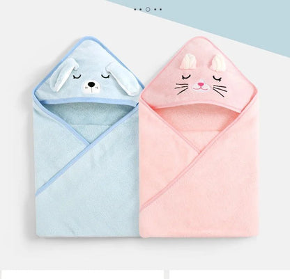 Cape de bain bebe - Pelluchon™ - designs mignons et colorés - Espacebambin