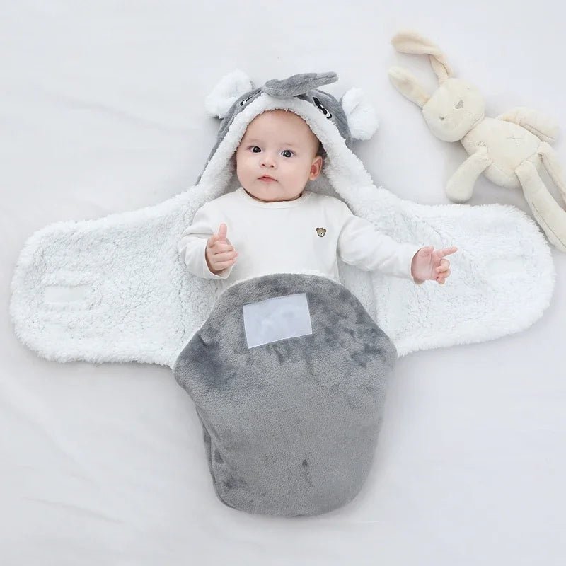 nid d ange bebe Eléphant gris pour son confort