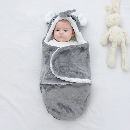 Nid d'ange bebe - Cocon Mignon™ - Elephant gris - Espacebambin