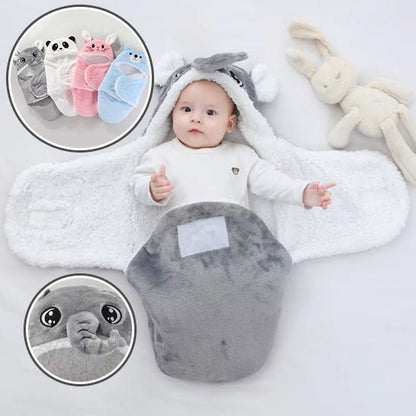 Nid d'ange bebe - Cocon Mignon™ - Elephant gris - Espacebambin