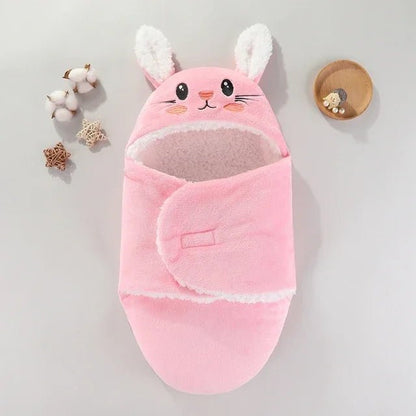 Nid d'ange bebe - Cocon Mignon™ - lapin rose - Espacebambin
