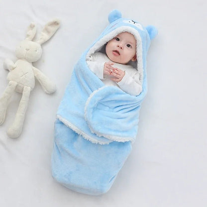 Nid d'ange bebe - Cocon Mignon™ - ours Bleu - Espacebambin