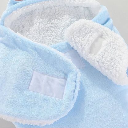 Nid d'ange bebe - Cocon Mignon™ - ours Bleu - Espacebambin