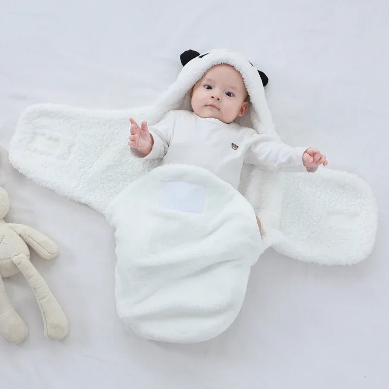 Nid d'ange bebe - Cocon Mignon™ - Panda blanc - Espacebambin