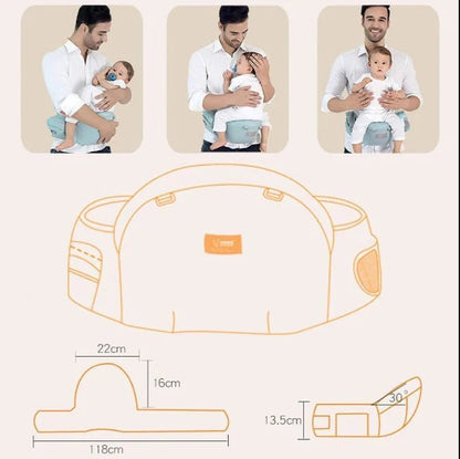 Porte bébé physiologique - cozy Confort™ - Espacebambin
