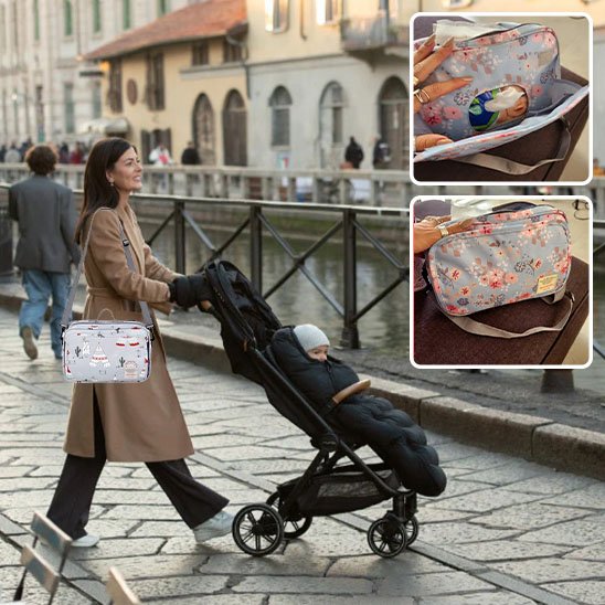 Sac à langer | Compact & Stylé