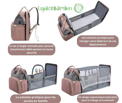 sac a langer - nomade™ - Espacebambin