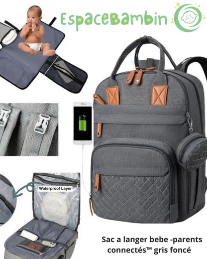 Sac à langer - parents connectés™ - Espacebambin