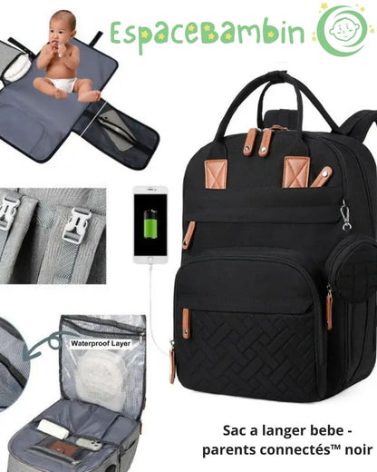 Sac à langer - parents connectés™ - Espacebambin