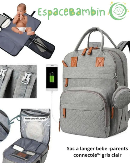 Sac à langer - parents connectés™ - Espacebambin