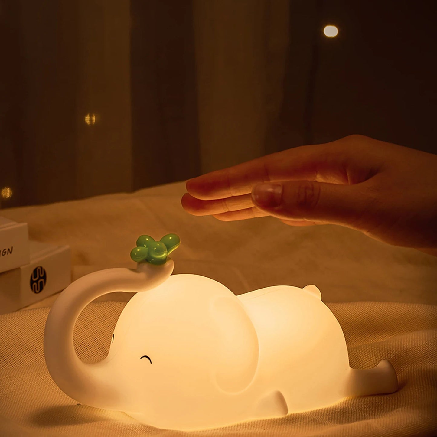 veilleuse bébé - jumbo l'éléphant™ - Espacebambin
